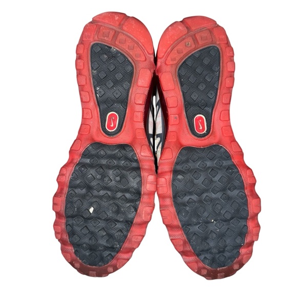 Nike Air Max Fitsole Running Shoes Women’s Size 10 Grey Red - Picture 7 of 9